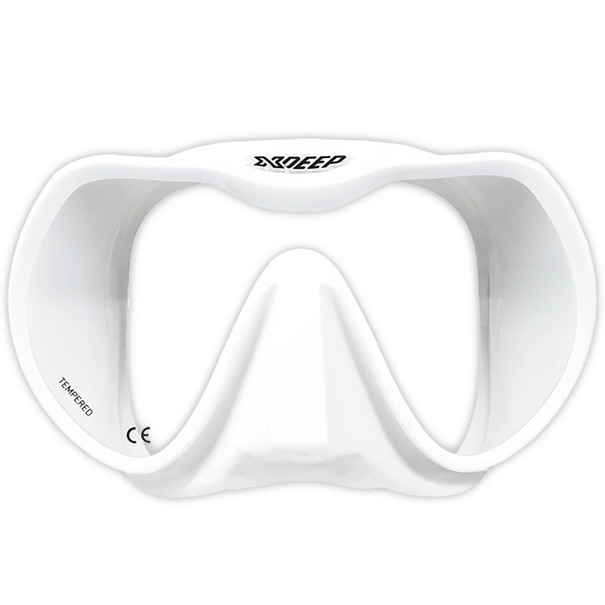Open Box WHITE XDEEP RADICAL Scuba Diving Mask