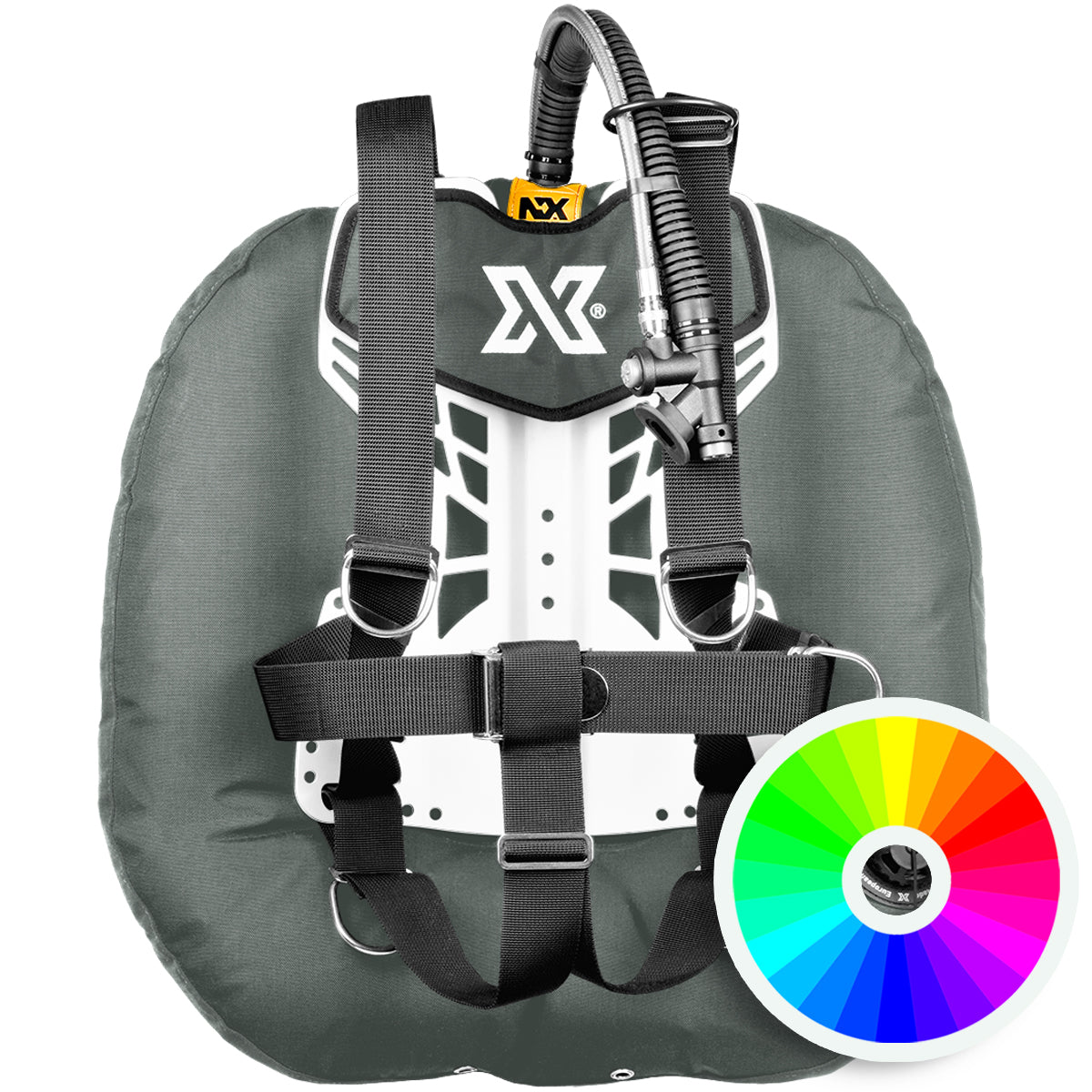 Color XDEEP NX PROJECT Scuba BCD for Doubles