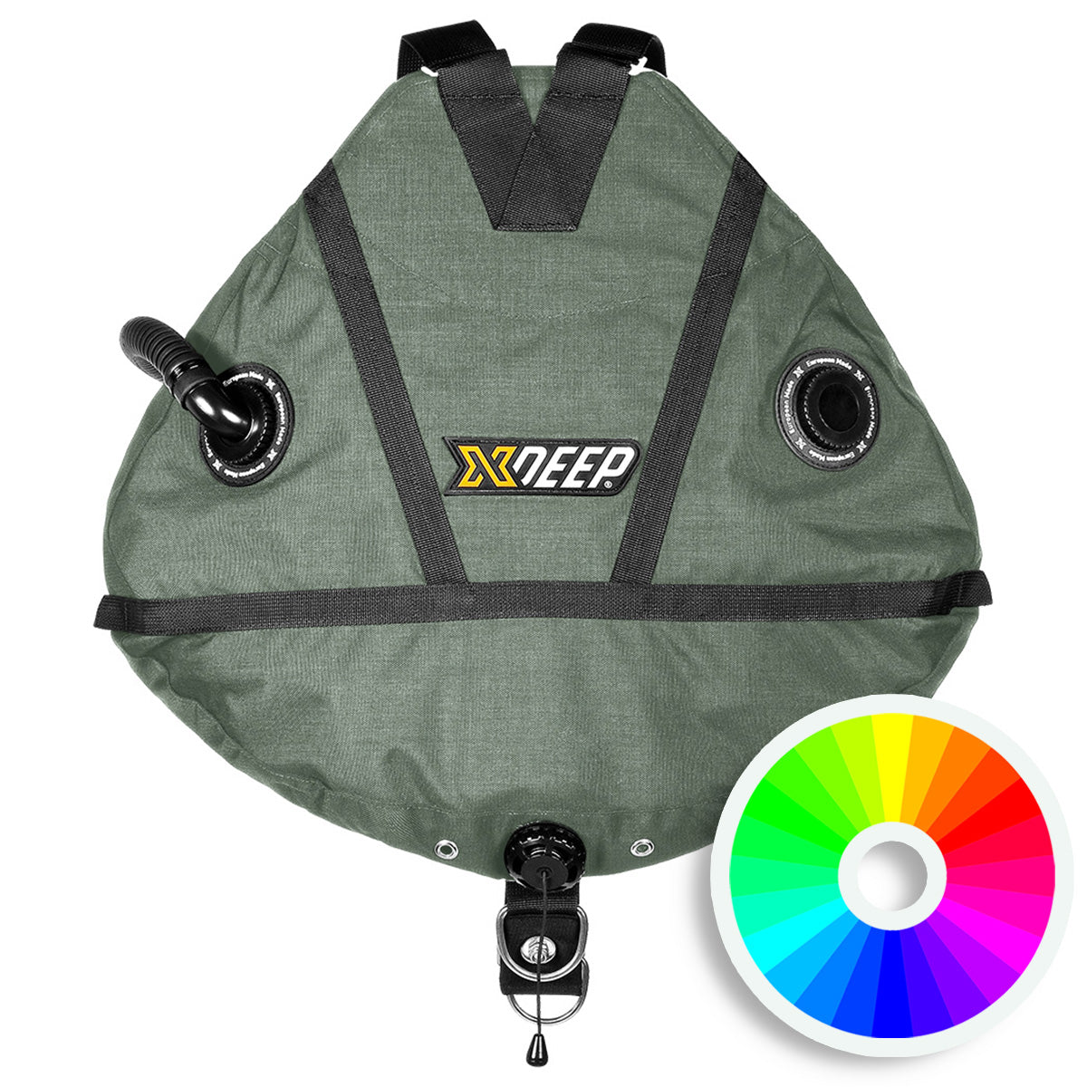 COLOR XDEEP Stealth 2.0 TEC Sidemount BCD