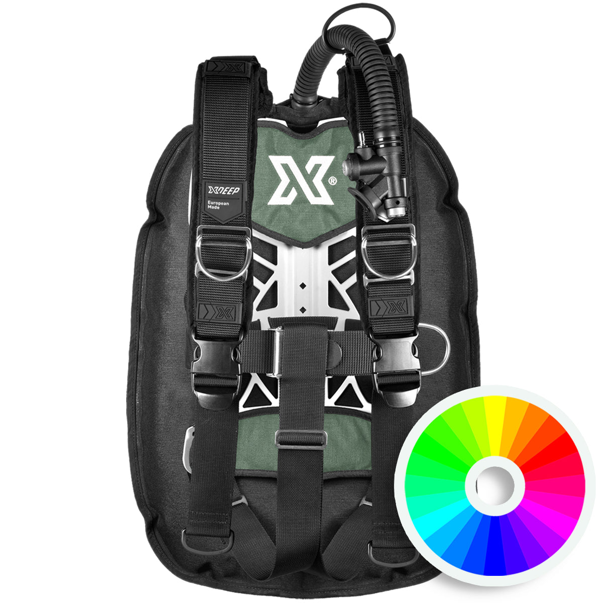 Color XDEEP NX GHOST Deluxe Scuba Diving BCD