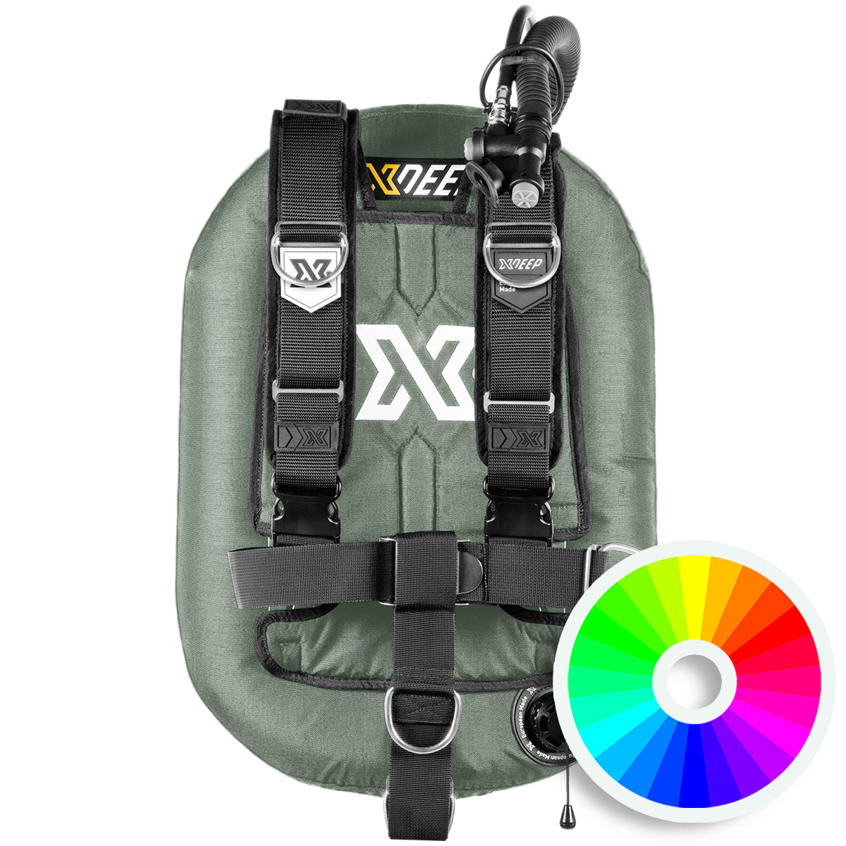 Color XDEEP ZEOS Deluxe Scuba Diving BCD
