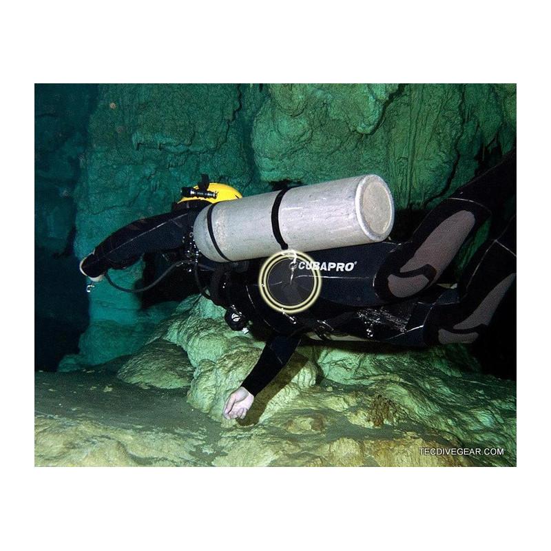 xDeep Sliding Rubber D-ring for Stealth sidemount system