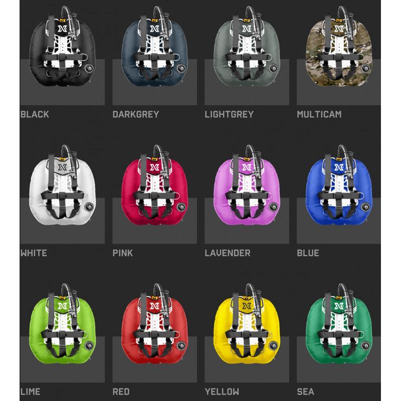 COLOR xDeep NX Project Double Tank Technical Scuba Diving BCD