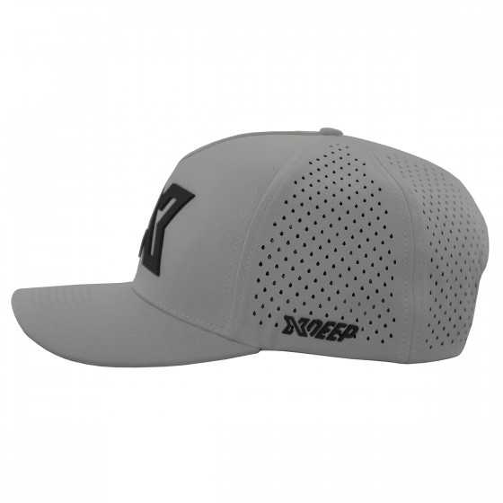 Gray XDEEP Logo Hat, Baseball Cap