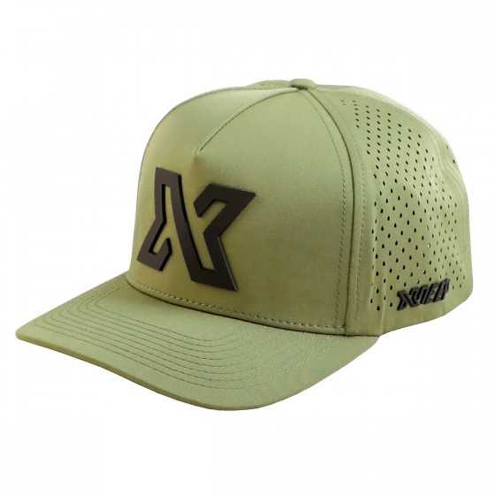 Olive XDEEP Logo Hat, Baseball Cap
