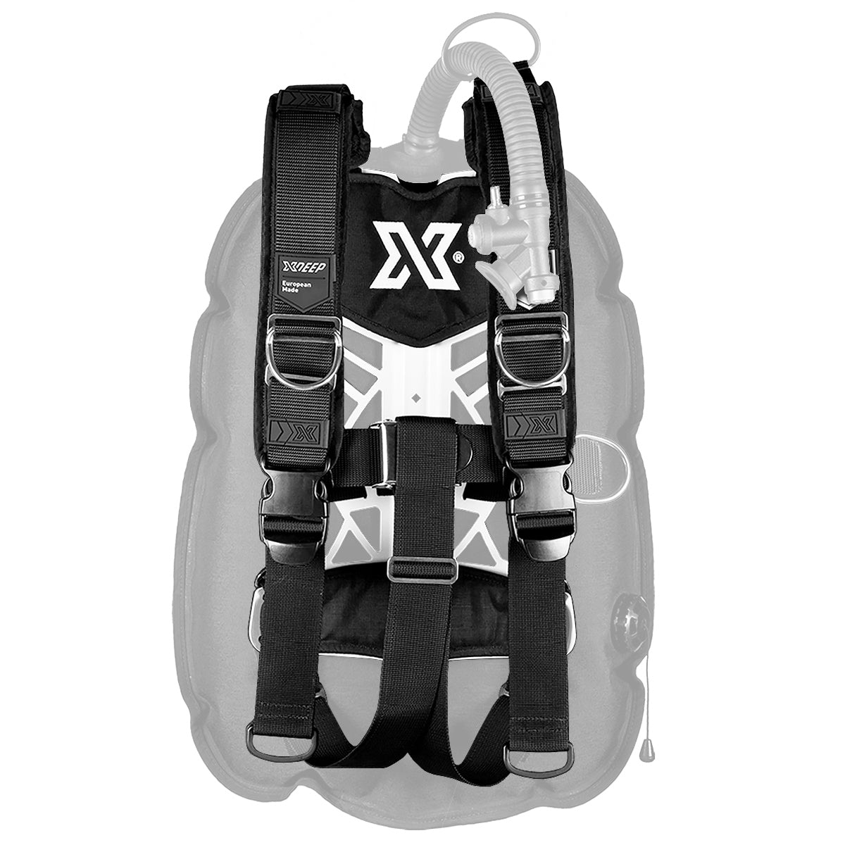 XDEEP NX Ultralight Deluxe Harness with Backplate