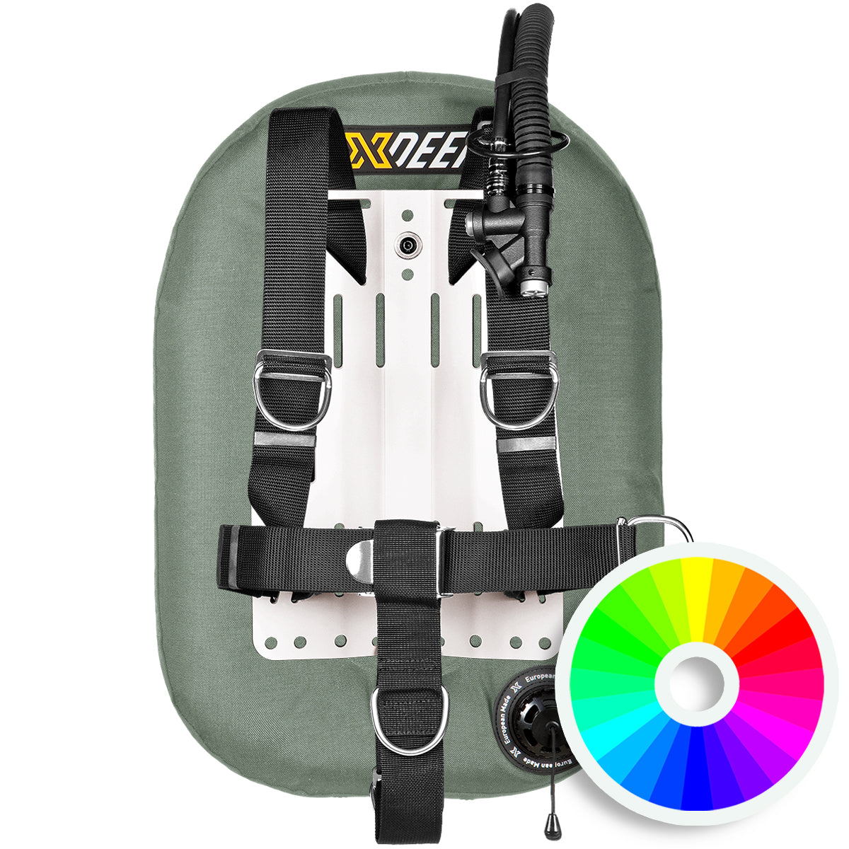 Color XDEEP ZEOS Standard Scuba Diving BCD