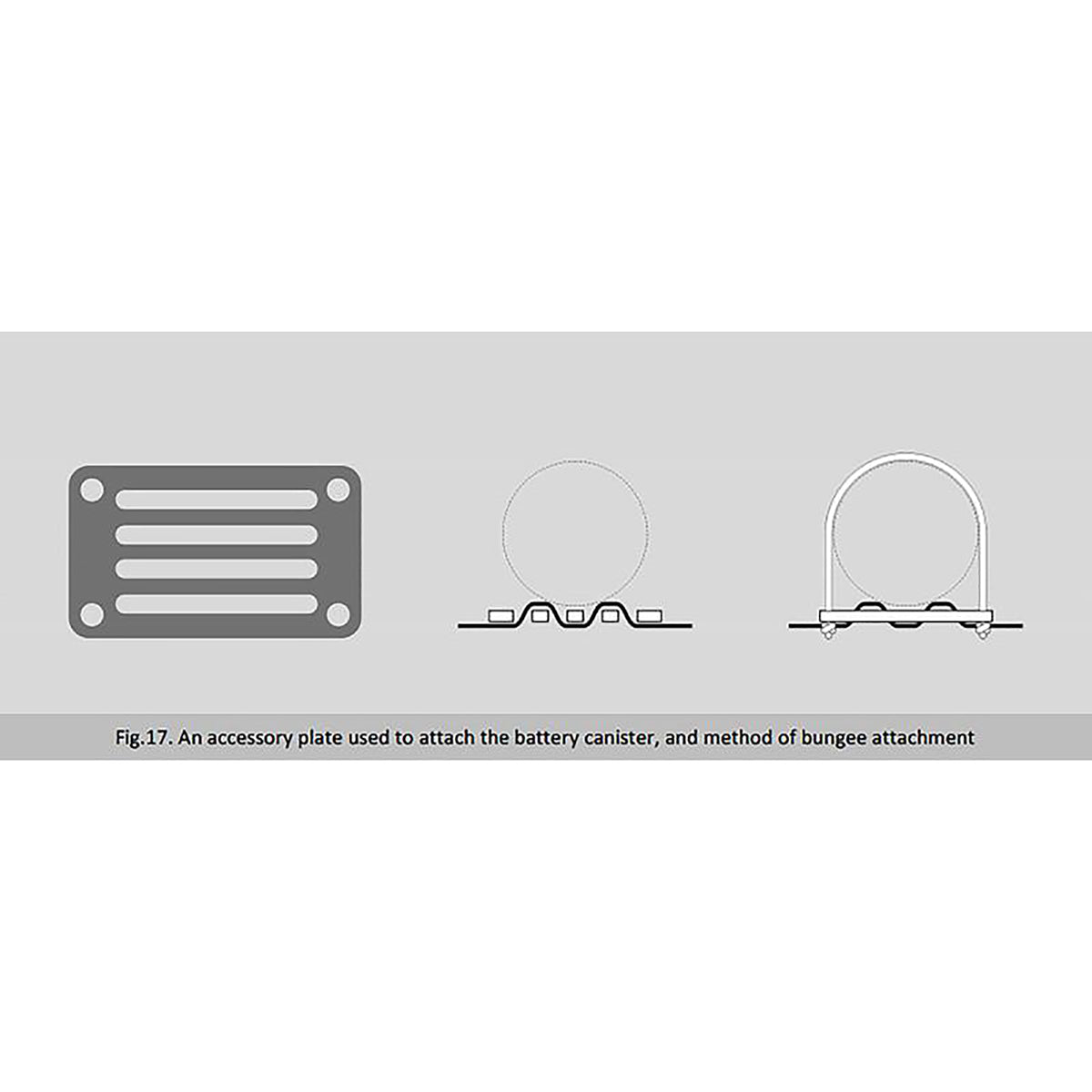 XDEEP Canister Light Mount Kit for Sidemount Harness