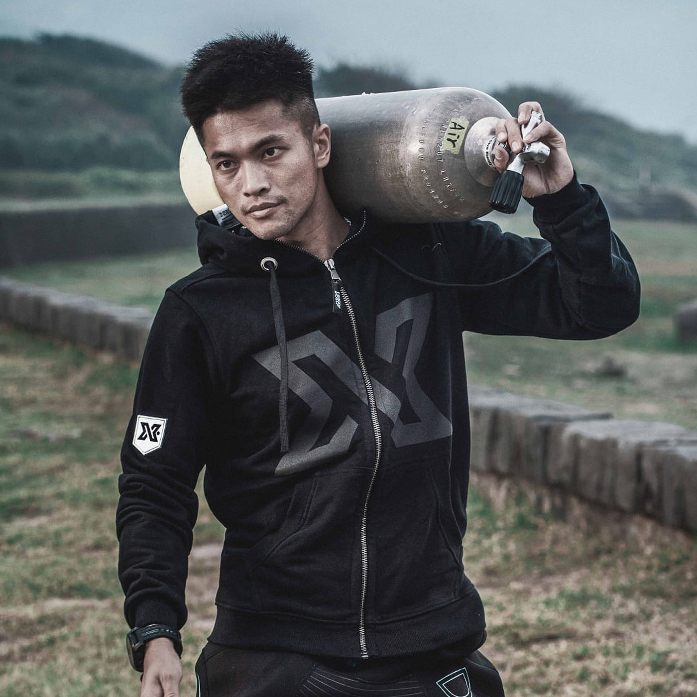 XDEEP Hoodie Black